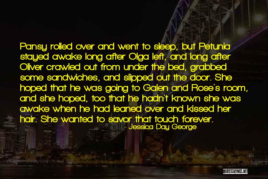 Going To Sleep Quotes By Jessica Day George Going To Sleep Quotes By Jessica Day George