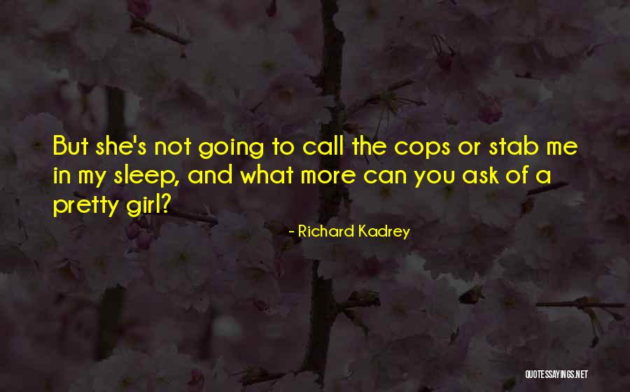 Going To Sleep Quotes By Richard Kadrey