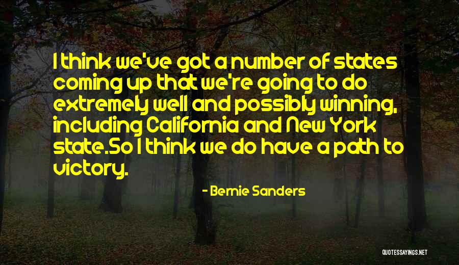 Going To States Quotes By Bernie Sanders