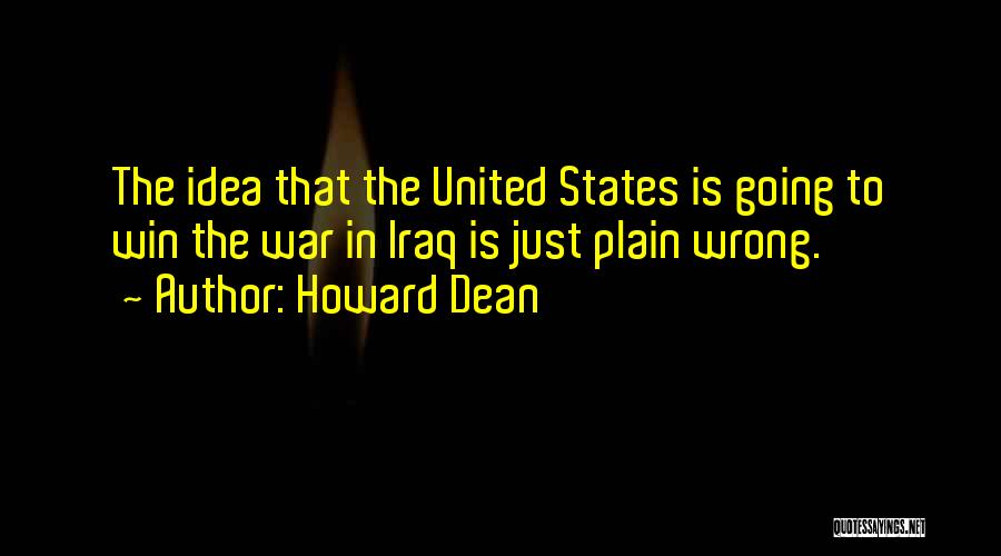 Going To States Quotes By Howard Dean