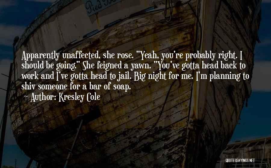 Going To The Bar Quotes By Kresley Cole