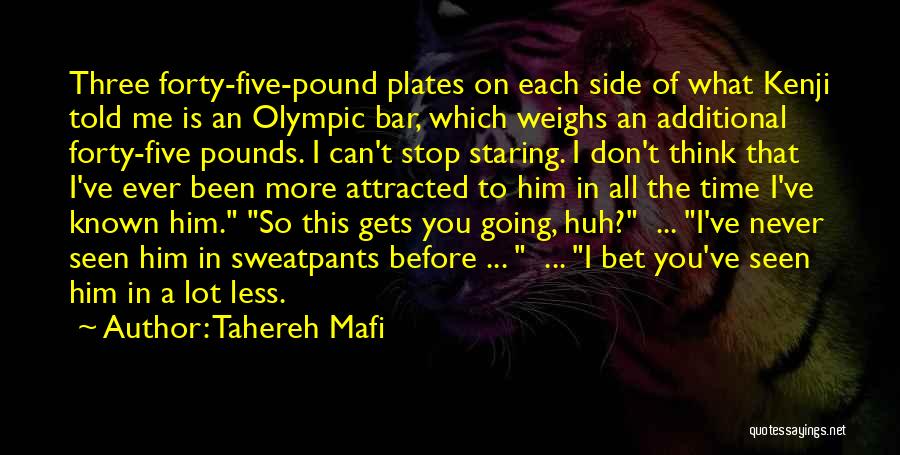 Going To The Bar Quotes By Tahereh Mafi