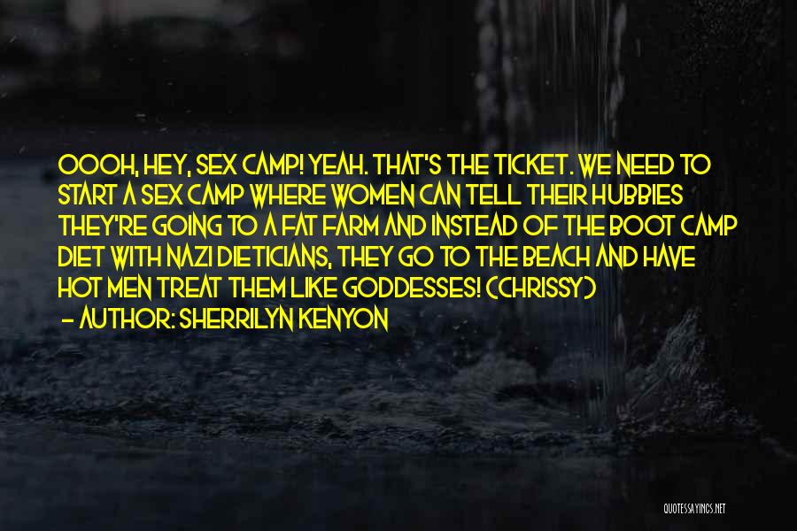 Going To The Beach Quotes By Sherrilyn Kenyon