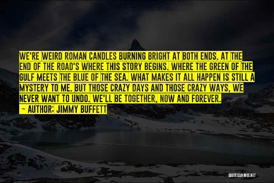 Going To The End Of The Road Quotes By Jimmy Buffett