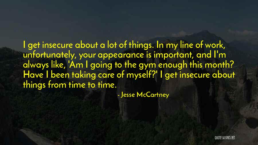 Going To The Gym Quotes By Jesse McCartney Going To The Gym Quotes By Jesse McCartney
