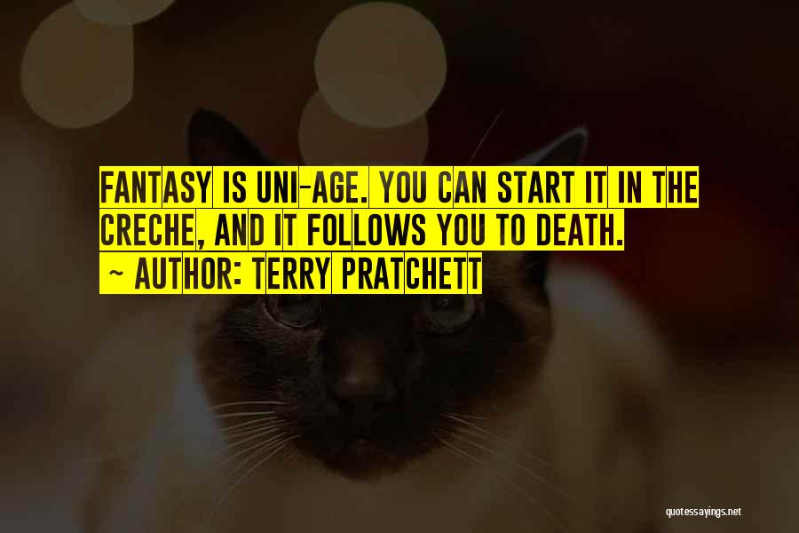 Going To Uni Quotes By Terry Pratchett