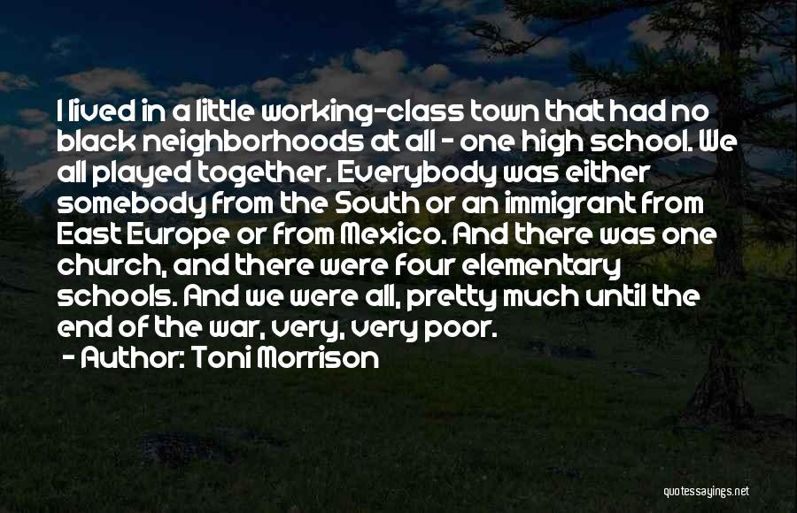 Going To War Together Quotes By Toni Morrison