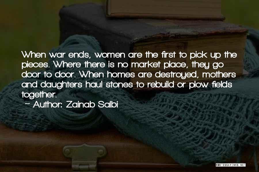 Going To War Together Quotes By Zainab Salbi