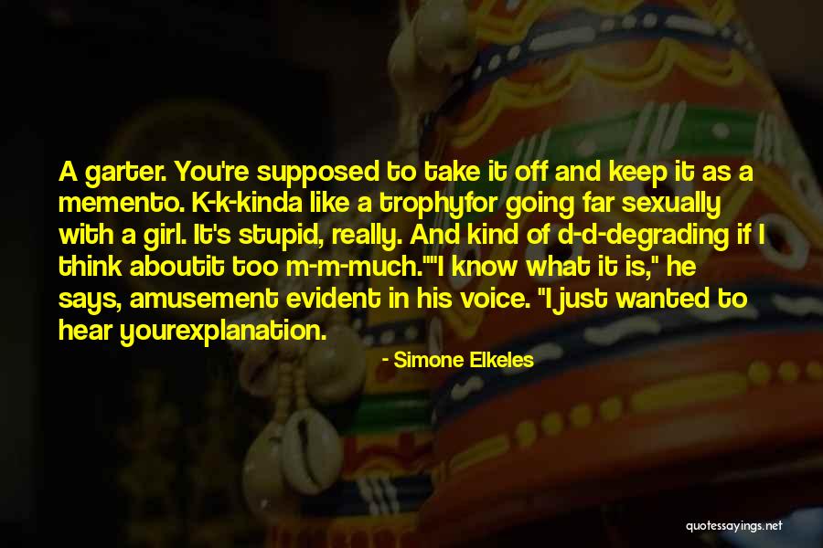 Going Too Far Quotes By Simone Elkeles Going Too Far Quotes By Simone Elkeles
