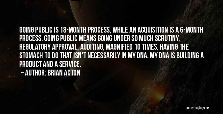 Going Under Quotes By Brian Acton