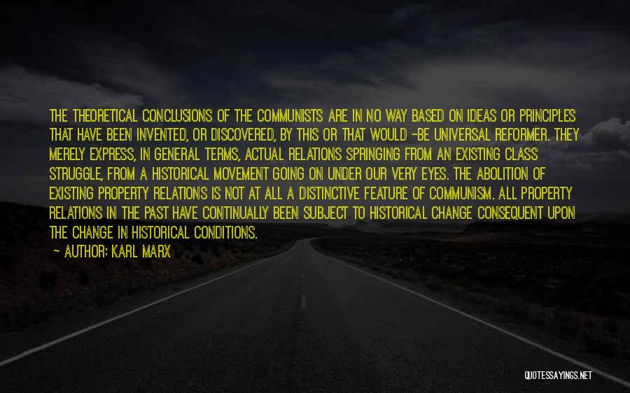 Going Under Quotes By Karl Marx