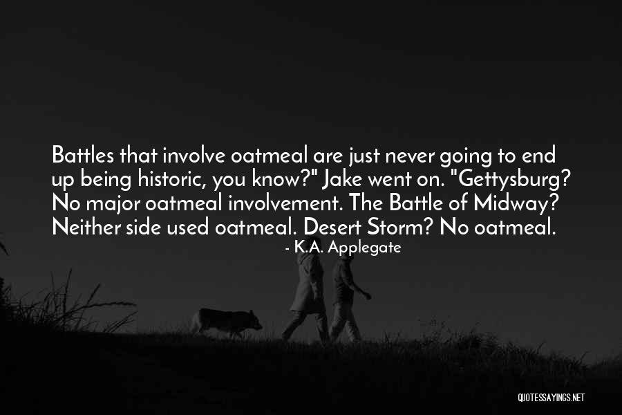Going Underground Quotes By K.A. Applegate Going Underground Quotes By K.A. Applegate