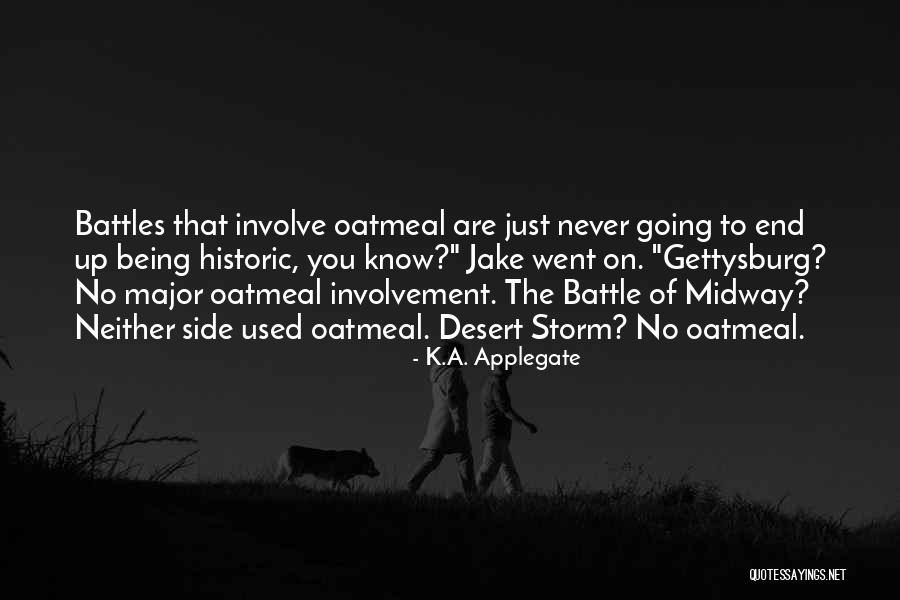 Going Underground Quotes By K.A. Applegate