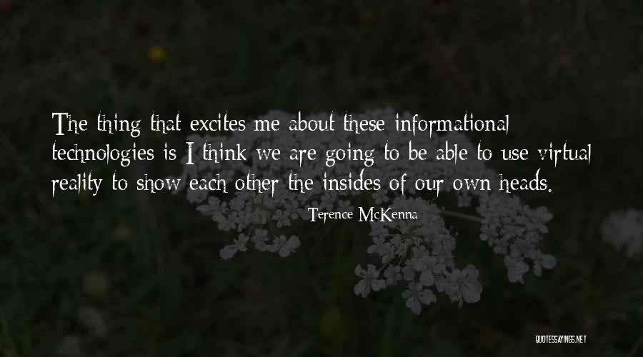 Going Virtual Quotes By Terence McKenna Going Virtual Quotes By Terence McKenna