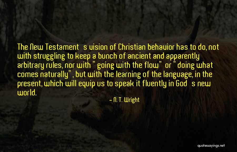 Going With The Flow Quotes By N. T. Wright Going With The Flow Quotes By N. T. Wright