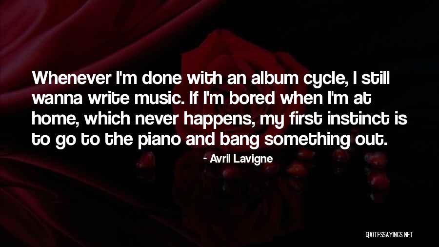 Going With Your First Instinct Quotes By Avril Lavigne Going With Your First Instinct Quotes By Avril Lavigne