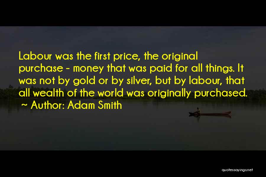 Gold And Silver Price Quotes By Adam Smith