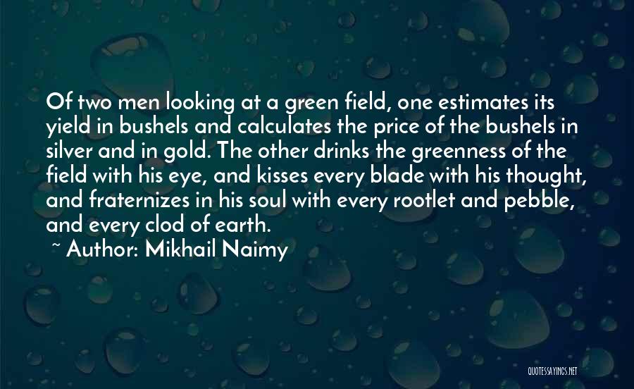 Gold And Silver Price Quotes By Mikhail Naimy
