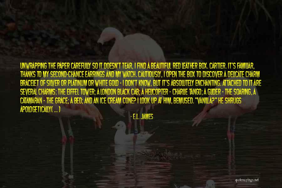 Gold And White Quotes By E.L. James Gold And White Quotes By E.L. James