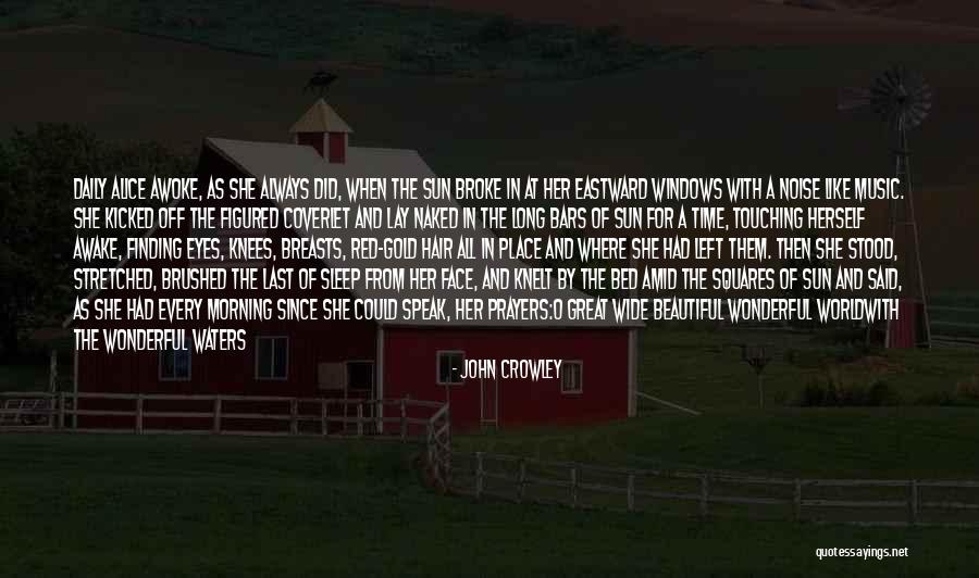 Gold Bars Quotes By John Crowley