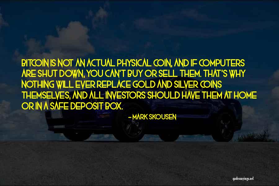 Gold Coin Quotes By Mark Skousen Gold Coin Quotes By Mark Skousen