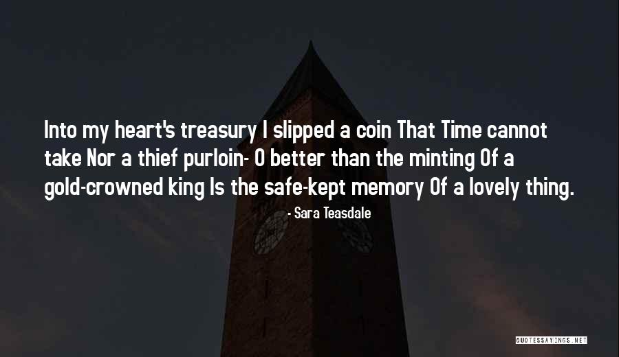 Gold Coin Quotes By Sara Teasdale Gold Coin Quotes By Sara Teasdale