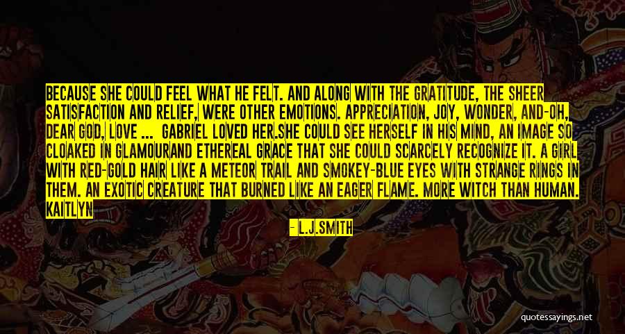 Gold Eyes Quotes By L.J.Smith Gold Eyes Quotes By L.J.Smith