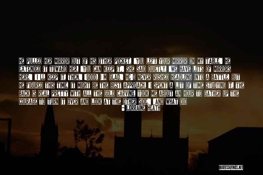 Gold Eyes Quotes By Lorraine Heath Gold Eyes Quotes By Lorraine Heath