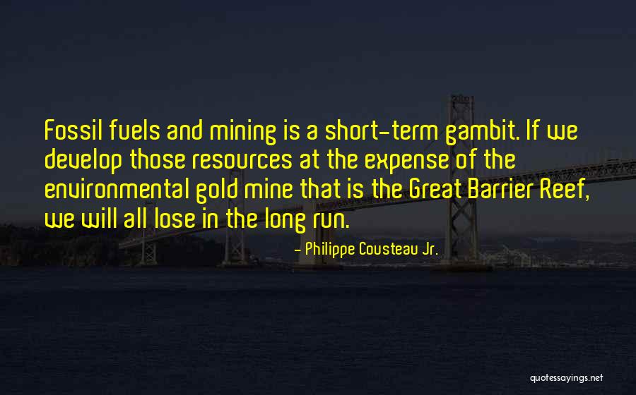 Gold Mine Quotes By Philippe Cousteau Jr. Gold Mine Quotes By Philippe Cousteau Jr.