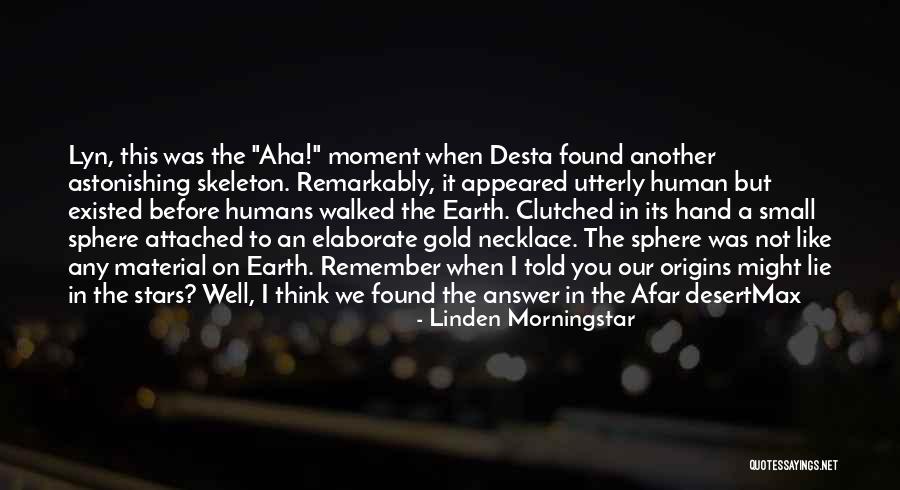 Gold Necklace Quotes By Linden Morningstar Gold Necklace Quotes By Linden Morningstar