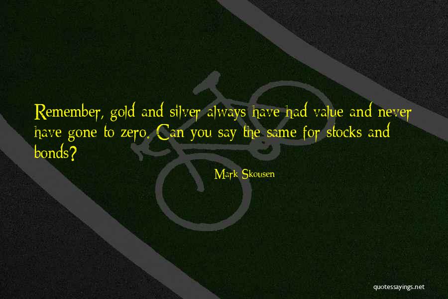 Gold Stocks Quotes By Mark Skousen Gold Stocks Quotes By Mark Skousen