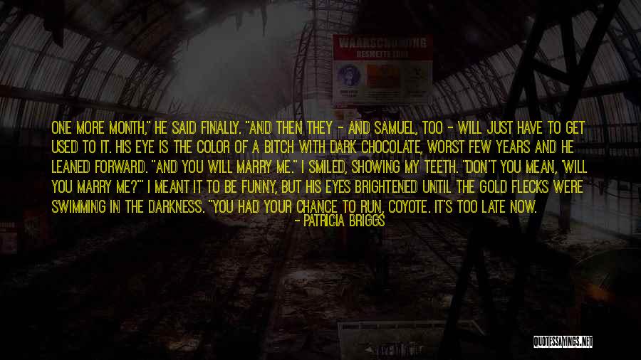 Gold Teeth Quotes By Patricia Briggs