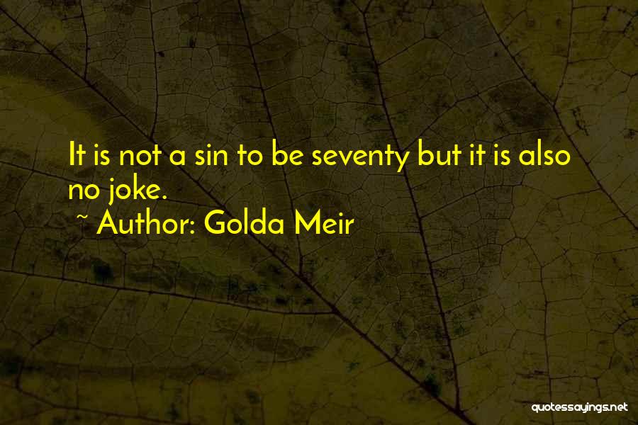 Golda Meir Famous Quotes & Sayings