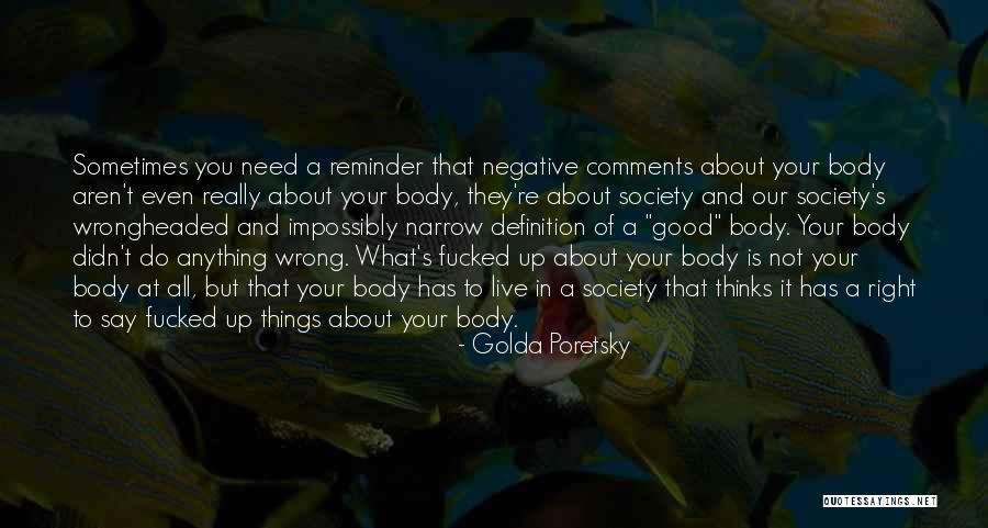 Golda Poretsky Quotes 1625332 Golda Poretsky Quotes 1625332