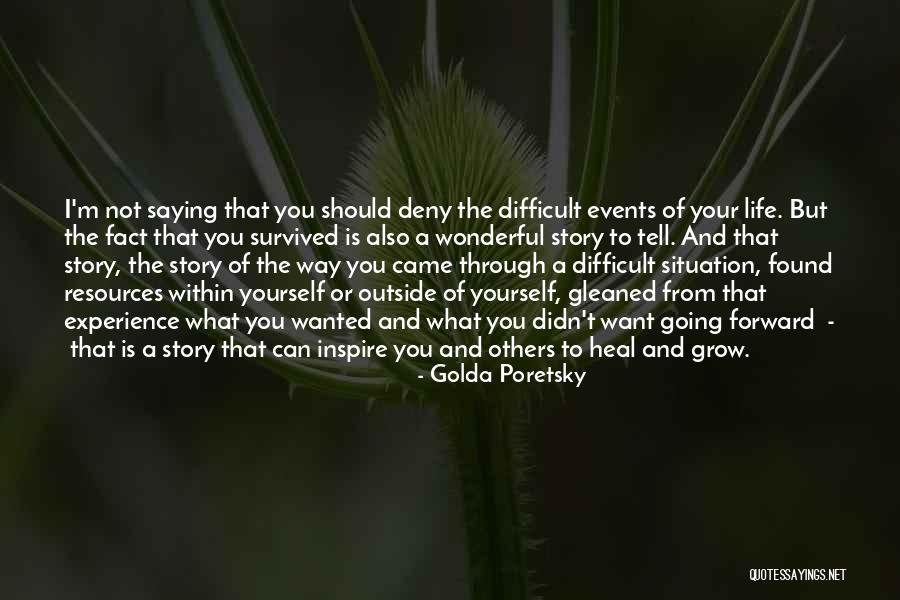 Golda Poretsky Quotes 212740 Golda Poretsky Quotes 212740