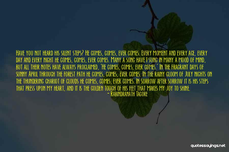 Golden Days Quotes By Rabindranath Tagore