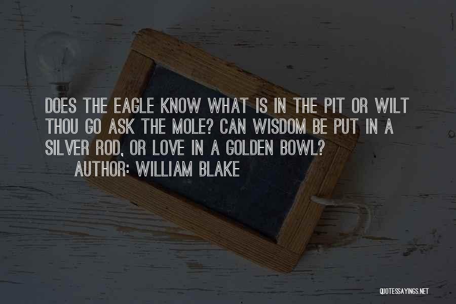 Golden Eagle Quotes By William Blake