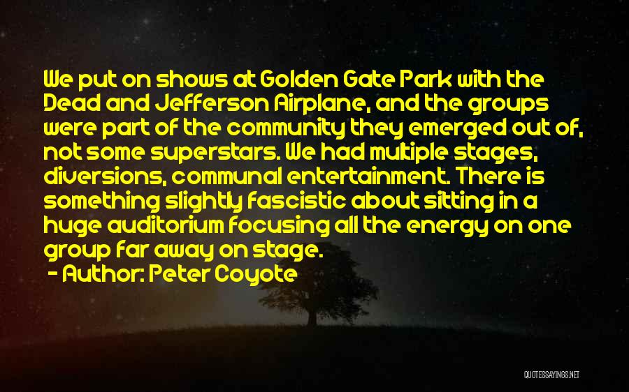 Golden Gate Quotes By Peter Coyote