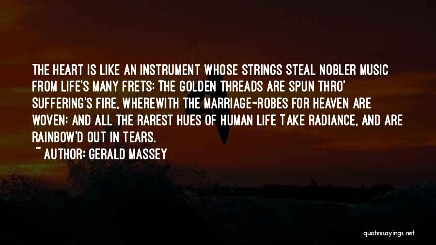Golden Hues Quotes By Gerald Massey