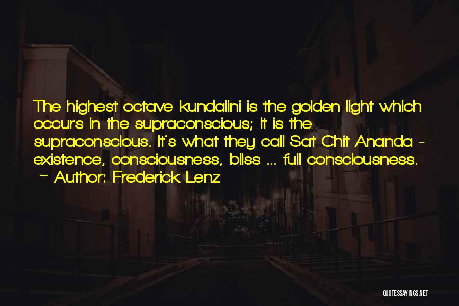 Golden Light Quotes By Frederick Lenz