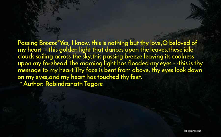 Golden Light Quotes By Rabindranath Tagore