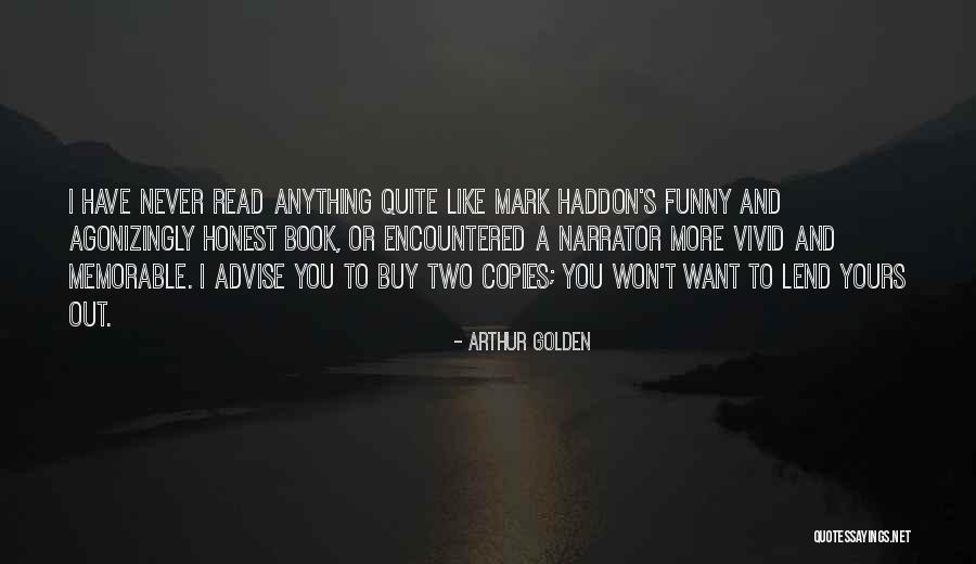 Golden Quotes By Arthur Golden