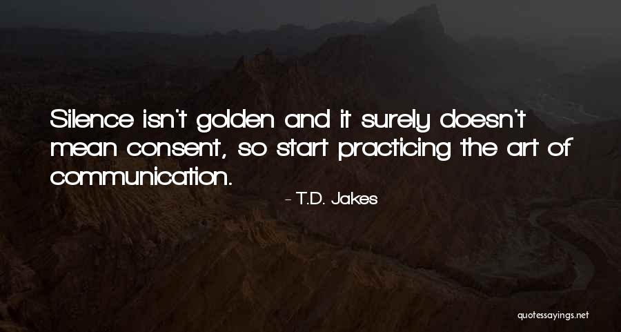 Golden Quotes By T.D. Jakes