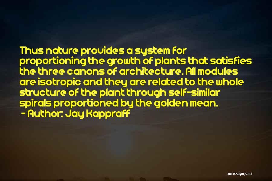 Golden Ratio In Nature Quotes By Jay Kappraff