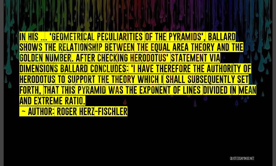 Golden Ratio Quotes By Roger Herz-Fischler