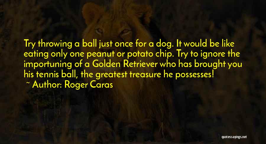 Golden Retriever Quotes By Roger Caras