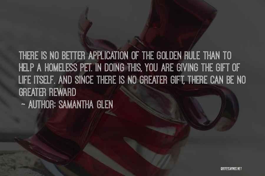 Golden Rule Quotes By Samantha Glen