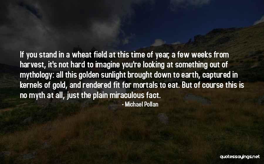 Golden Sunlight Quotes By Michael Pollan