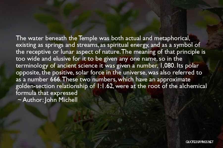 Golden Temple Quotes By John Michell