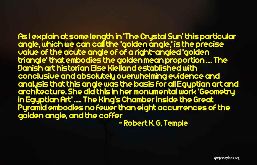 Golden Temple Quotes By Robert K. G. Temple